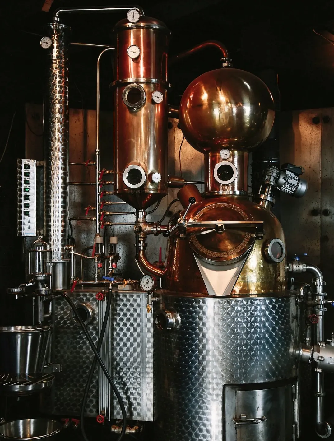 Premium distillery equipment